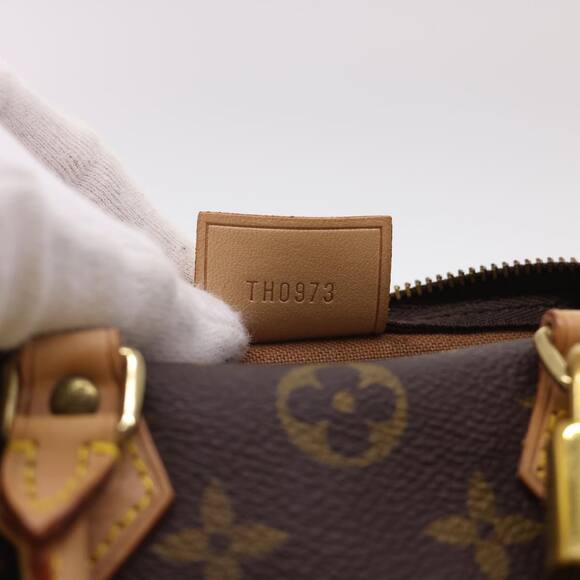 LOUIS VUITTON Monogram Mini Speedy Hand Bag M41534 - Picture 11 of 16